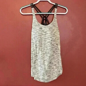 lululemon athletica Black and White Tank Top
